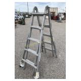 Werner Aluminum Multi Function Ladder 300Lb Rating