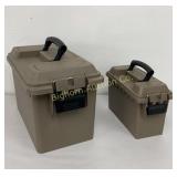 Ammo Boxes 2 Pc Lot