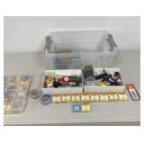 Fly Tying Material Assortment Thread, Hooks & More