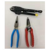 Milwaukee Wire Striper, Channelock Needlenose