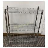Small 3 Tier Metal Shelf