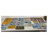 Idaho & Wyoming License Plate Collection