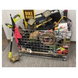 Contents of Wire Bin: Bicycle Sprockets, Pedals