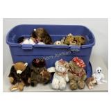 Large Tot of Plush Bears