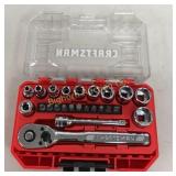 Craftsman 1/4' Socket & Driver Set