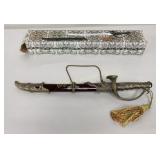 Fantasy Sword w/ Scabbard 14' Blade