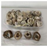 Opened Geode Assortment Approx 13 Lbs in Lot