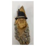 'Wooden Spirits' Old Man Carving