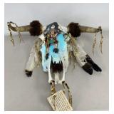 Native Apache Reservation Herferd Bull Skull