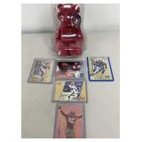 49ers Jerry Rice Bear & Collector Cards