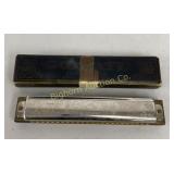 M. Hohner The Goliath Harmonica w/ Box