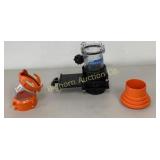 Camco RV Reverse Flush Value & 2 Drain Adapters