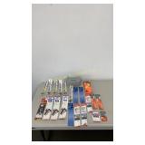 Assortment of Snelled Hooks, Southbend Bobbers,