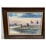 Michael Bargelski Original Oil Painting 'Geese'