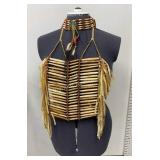 Native Style Breast Plate & Choker Set Featuring