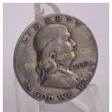 1952-S Franklin Half Dollar