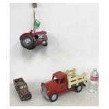 Tractor Bird House Decorative Trucks 3 Pc Lot