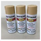 Rust-Oleum Gloss Enamel Sand Color Spray Paint