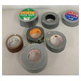 Duct Tape Assortment  Various Sizes & Colors