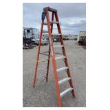 Keller 8 Ft Fiberglass Ladder 300 Lb Rating