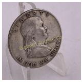 1948-D Franklin Half Dollar