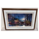 Terry Redlin 'Moonlight Retreat' Art Print