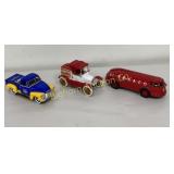 Die Cast Coin Banks: Texaco, Napa, Campbell's