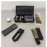 Knife Sharpeners 5 Pc Lot Various Styles: Lansky