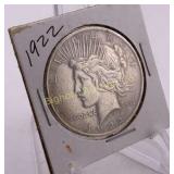 1922 Peace Silver Dollar