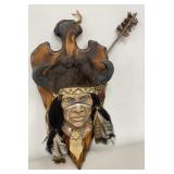 Native Chief Wall Art 11' x 23'