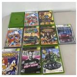XBox Game Assortment 10 Pc Lot