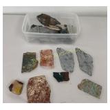 Lapidary Sliced Slab Assortment Approx 6.5 Lbs
