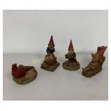 Tom Clark Red Cardinal & Gnome Figurines