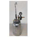 Aluminum 2 Qt Pressure Feed Paint Spray Cup
