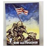 Metal Sign: Iwo Jima Nowï¿½ï¿½All Together