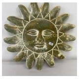 14' Pottery Sun Face Unused