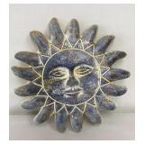 14' Pottery Sun Face Unused