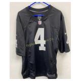 Las Vegas Raiders NFL Jersey #4 Derek Carr Size L