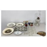 VTG Items: Duck Planter, Ceramic Vase, Hazel Atlas