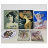 Metal Signs: Pin-Up Girls, Rayve Cream Shampoo