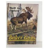 Metal Sign Baker Guns 12' x 16'
