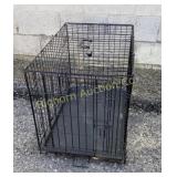 Metal Foldable Pet Crate w/ Single Door