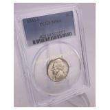 1943-S Silver War Nickel PCGS MS64