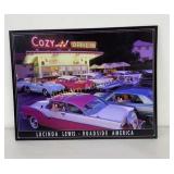 Metal Sign Cozy Drive-In