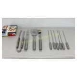 BBQ Grill Tool Set & Table Cloth
