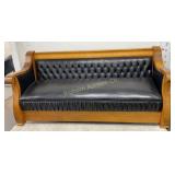VTG Oak Arts & Crafts Sofa w/ Bed