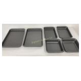 Bakers Secret Baking Pan Assortment 6 PC Lot