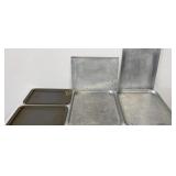 Baking & Cookie Sheets Various Sizes 6 Pc Lot