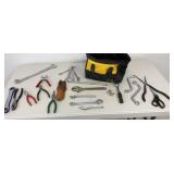 DeWalt Tool Bag w/ Contents: Pliers & Wrenches