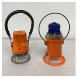 VTG Starlite Railroad Lights 2 PC Lot